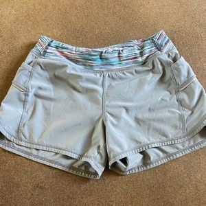 Grey Athleta Shorts.